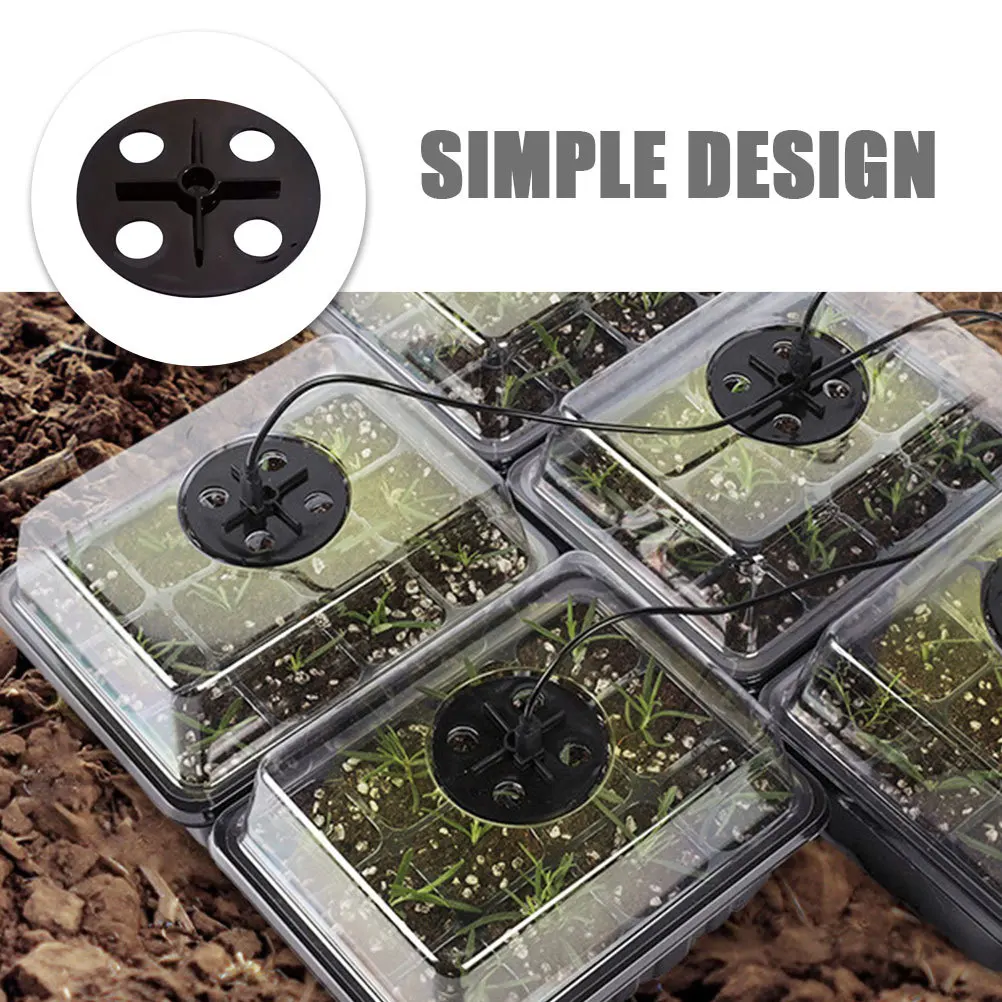 

12Pcs Breathable Nursery Pot Vent Plant Accessory Air Hole Plate Humidity Ventilation Greenhouse for Planting