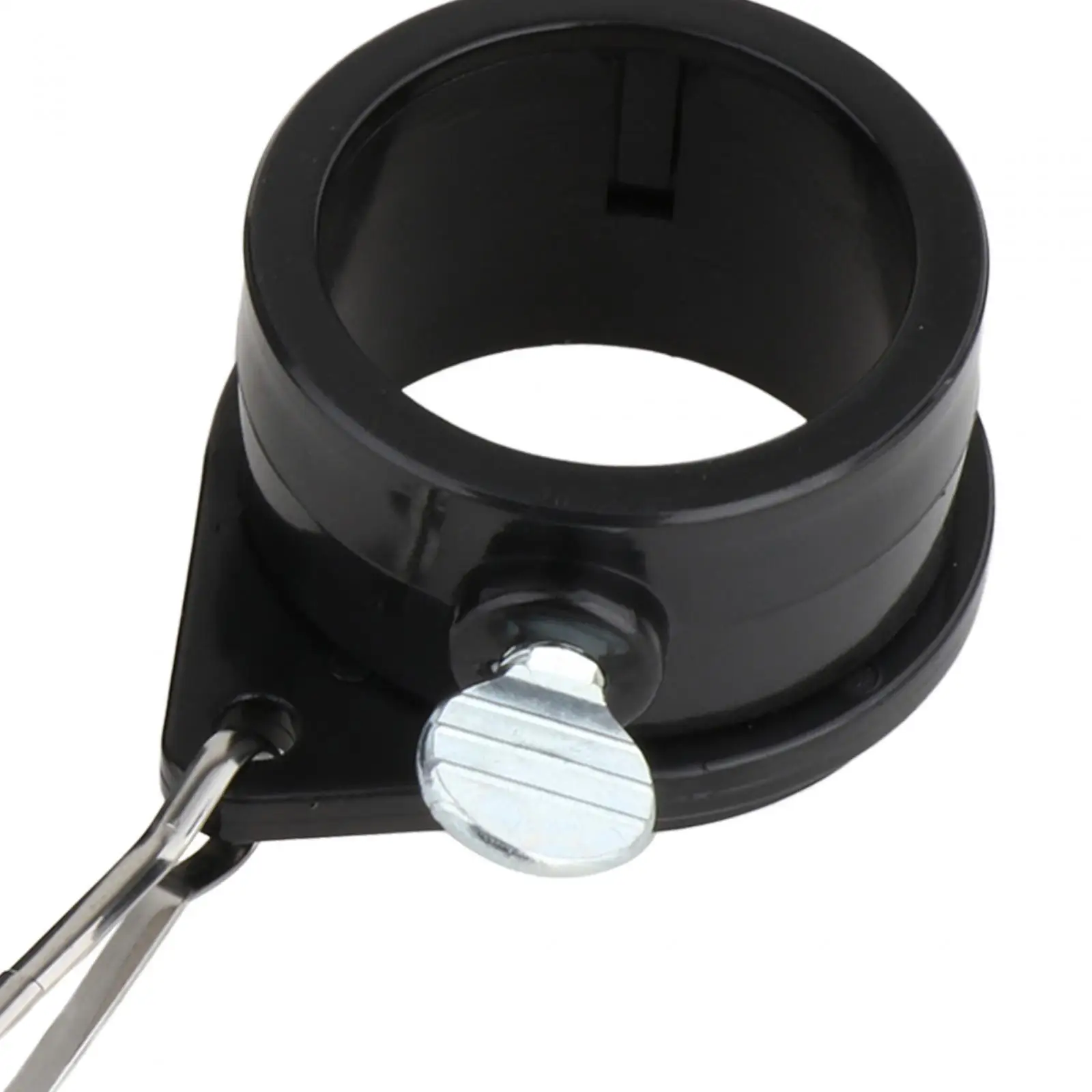 2 x Flagpole Clips, Flagpole Rings, 360° Rotation, Replacement, with