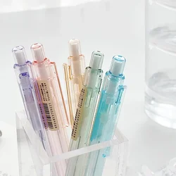 1Pcs Translucent Automatic Pencil for Writing 0.5mm Mechanical Pencil School Supplies Cute Stationery Writing Supplies