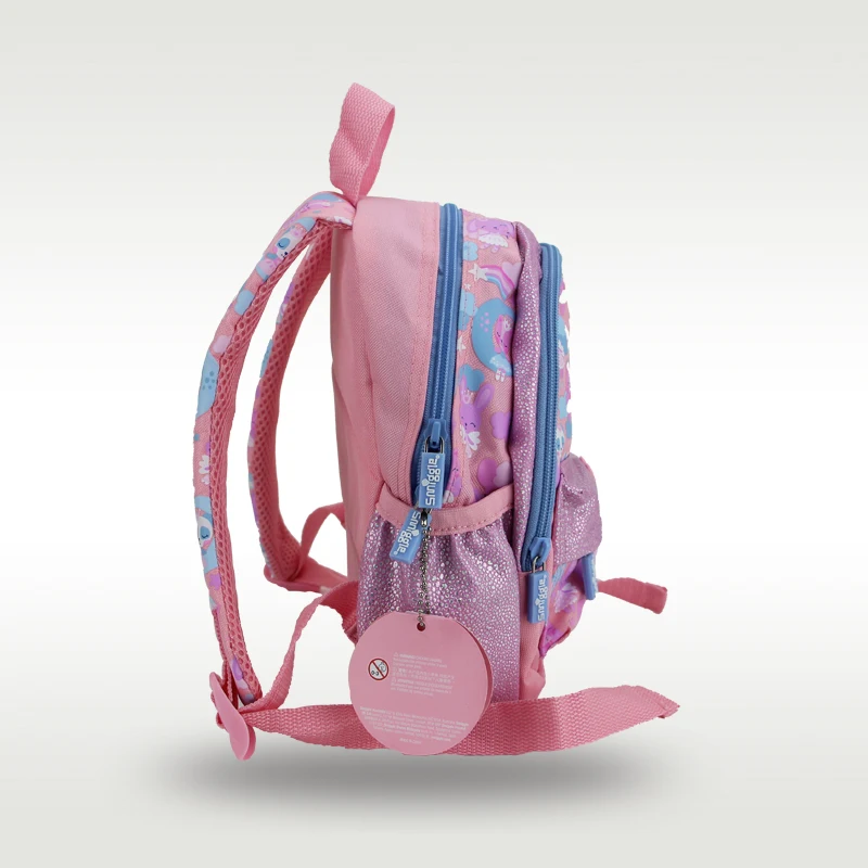 Australien Original Smiggle heiß verkaufte Kinderschultasche rosa Kaninchen Schultasche Kindergartenrucksack 11 Zoll