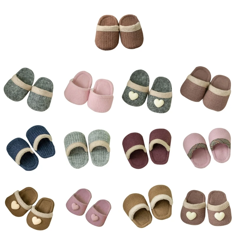 

Tiny Knitted Baby Shoes Baby Shoes Handmade Baby Slippers Accessories for Cherishing Valuable Memories G99C