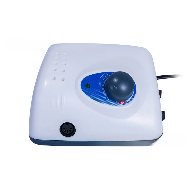 Perceuse à ongles professionnelle, laboratoire dentaire solide 210, lime à ongles électrique sans chauffage, outil tampon pour manucure et pédicure