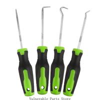 4Pcs Auto Vehicle Removal Pick Hook Set Auto Oil Seal Screwdrivers Gasket Puller Remover O Rings Seal Disassembly Tool