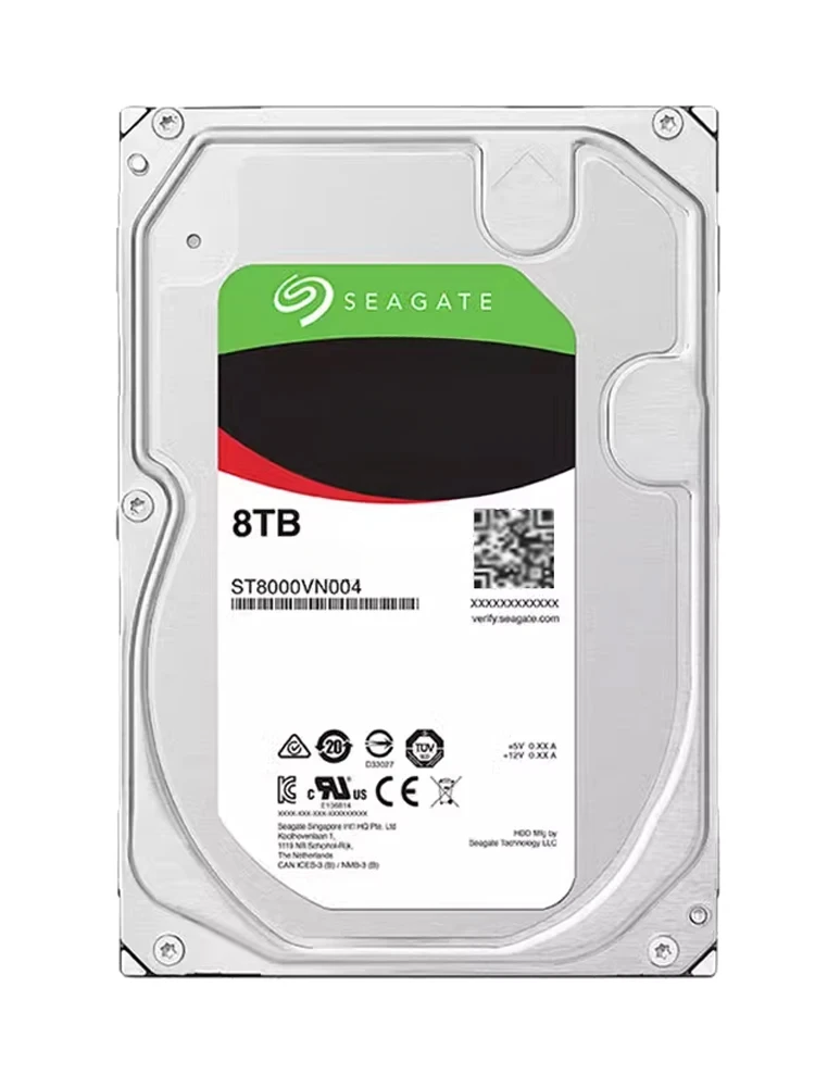 For NEW Seagate 8T ST8000VN004 NAS IRONWOLF 8TB Enterprise Desktop Hard Disk SATA 7.2K 256M 3.5