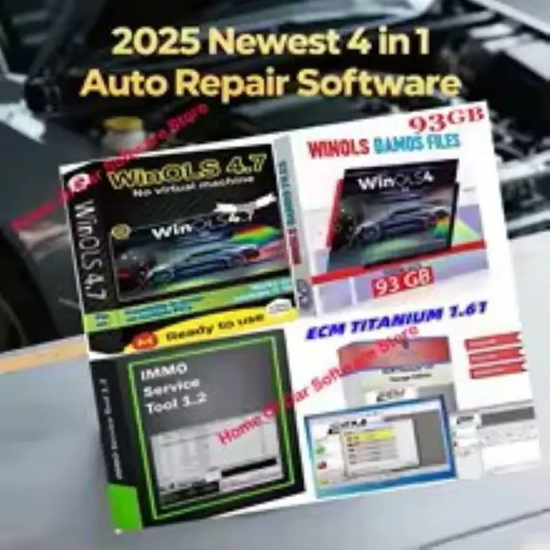 

Auto Repair Software Winols 4.7 with 93GB Damos Files ECM Titanium 26100 Immobilizer Tool V1.2 And Install Video Guide Included