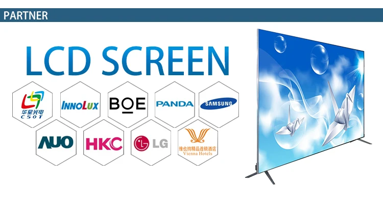 55 60 65 70 Inches Led Tv 4K Smart Television