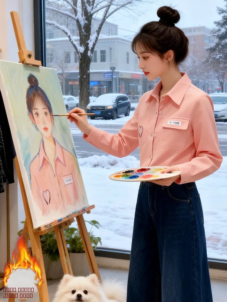 

Теплое хлопковое пальто с воротником-стойкой, стеганое пальто, повседневная свободная женская верхняя одежда, повседневная одежда, зимнее новое поступление