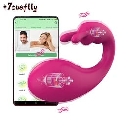 APP Remote Vibrator Kegel Vaginal Ball Vibrating Egg Wearable Panties Bluetooth Vibrator Clitoris G Spot  Adult Sextoy For Women