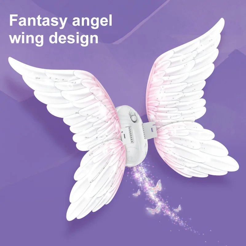 Electric Butterfly Wings Moving Elf Wing With Light Fairy Wings For Kids Girls Dream Fairytale Princess Cosplay Dress Up Toys