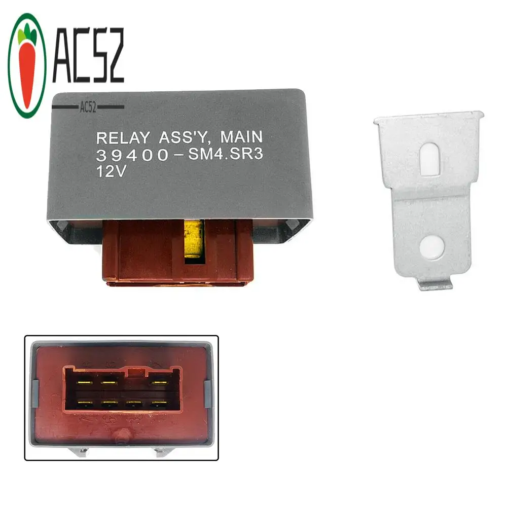 AC52-39400-SM4-003 Fuel Pump Main Relay For 1992-2001 Honda Civic Del Sol Cr-V Accord Odyssey Crx Acura Integra Tl Cl