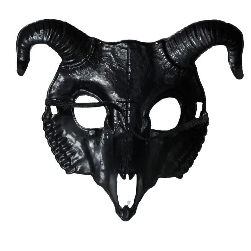 Halloween Goat Mask, Sheep Bone Skeleton Mask, Costume Party, Animal Mask Cosplay Mask