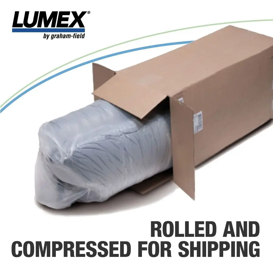 حدد مرتبة سرير المستشفى، رغوة طبية متعددة الطبقات، مقاومة للسوائل، Twin XL، 35x80