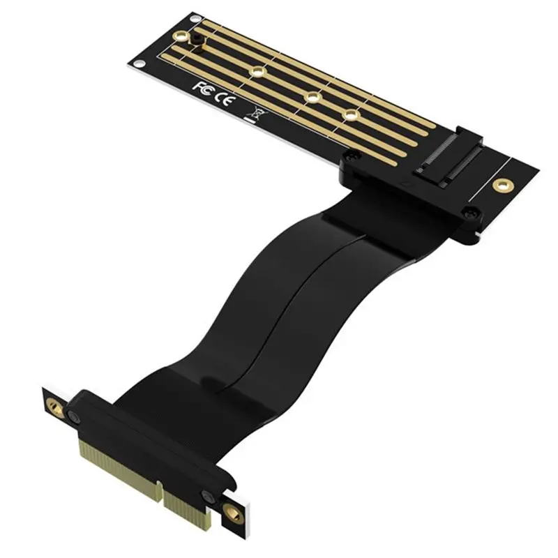 

Новинка — Pcie X4 M. 2 Nvme M Key 2280 Riser Card Gen3.0 Pcie 3.0 4X–M2 Удлинительный кабель-адаптер PCI-Express M2 Key-M Шнур