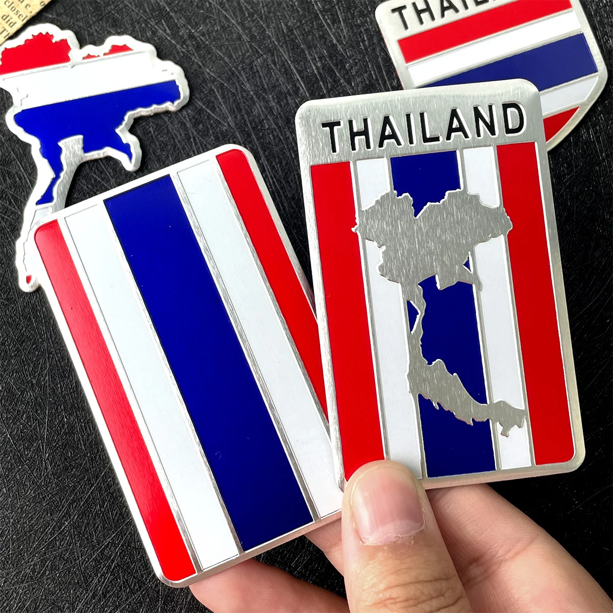 Thailand National Flag 3D Stic - Car Accessories Thailand recension och pris