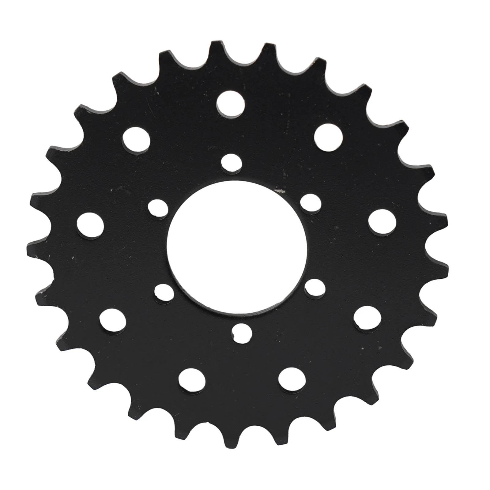 

Велосипедная звездочка 25T, черная звездочка для фиксации велосипеда, черный цвет, простая установка, хорошее рабочее состояние, стальной материал