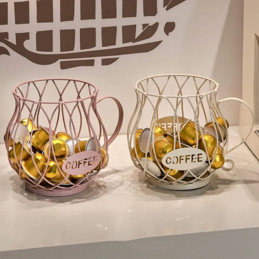 Large Capacity Coffee Pod Holder Irregular Shape Storage Cup Coffee Capsule Holder Home Decoration Coffee Pod