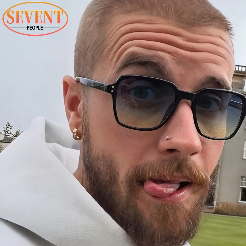 

New Oversized Square Sunglasses Men 2026 Luxury Brand Vintage Big Frame Sun Glasses Driving Travel Fashion Shades Oculos De Sol