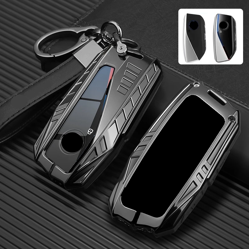 

Car Zinc Alloy TPU Key Case Cover Holder For BMW Energy Ix XM I7 X7 7 Series F30 F11 X3 F25 Serie 1 E39 X4 G20 X5 G05 F40 X6 X1