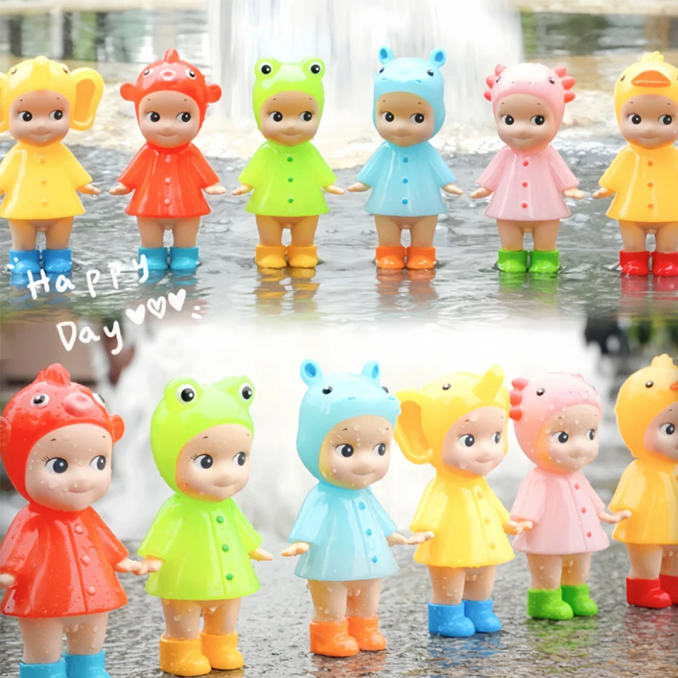 

Лидер продаж Sunnys Angels I LOVE RAINY DAY Series слепая коробка подлинное украшение для экрана телефона подарок на день рождения загадочный сюрприз