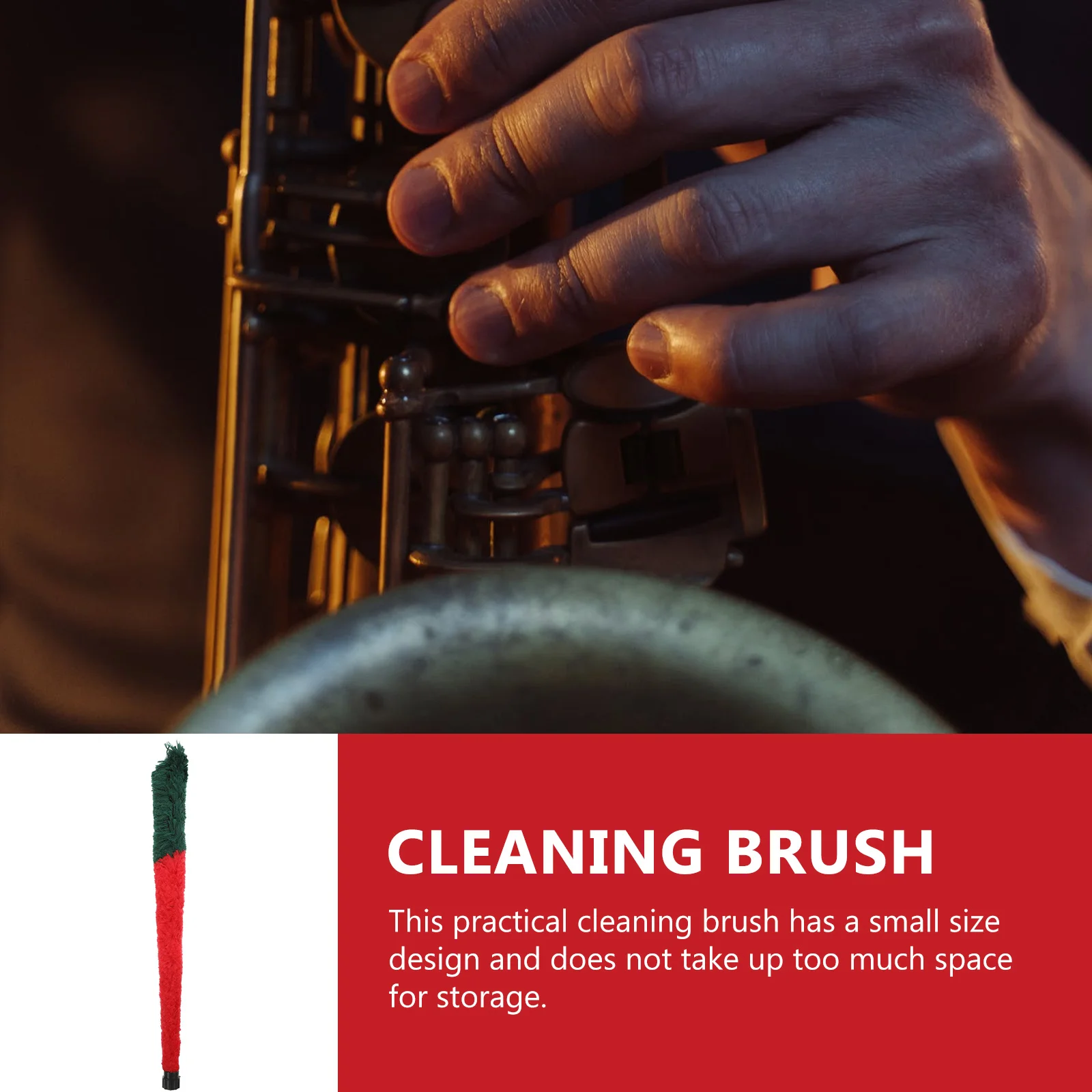 

1Pc Superior Saxophone Brush Water Absorbent Musical Instrument Maintenance Part