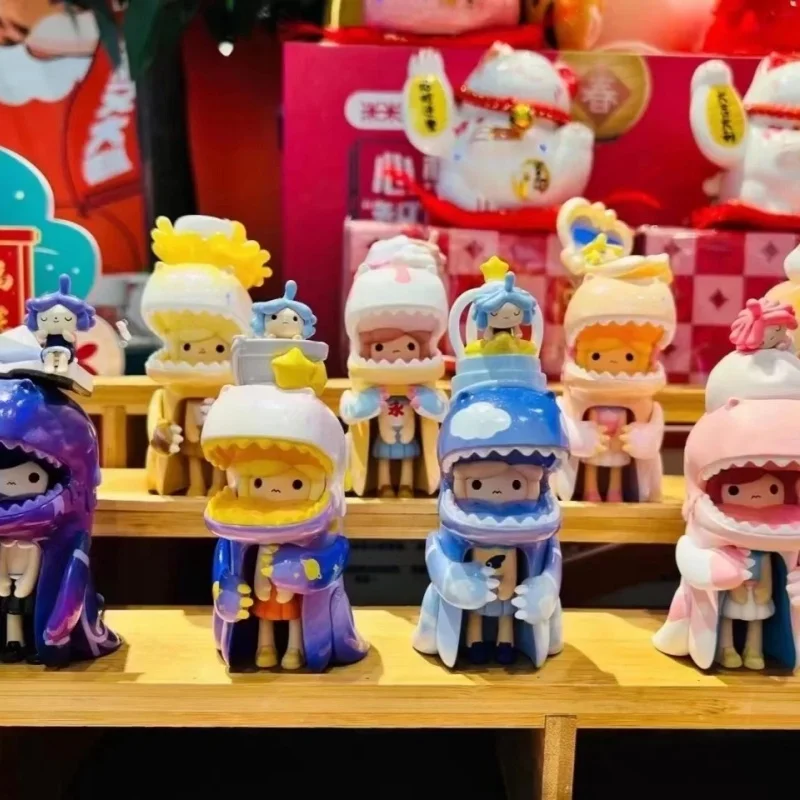 

Dinosaur Girl Generation 3 Dream Series Blind Box Like A Dream Andle Tears Hidden Figurine Colorful Ornament Birthday Gift