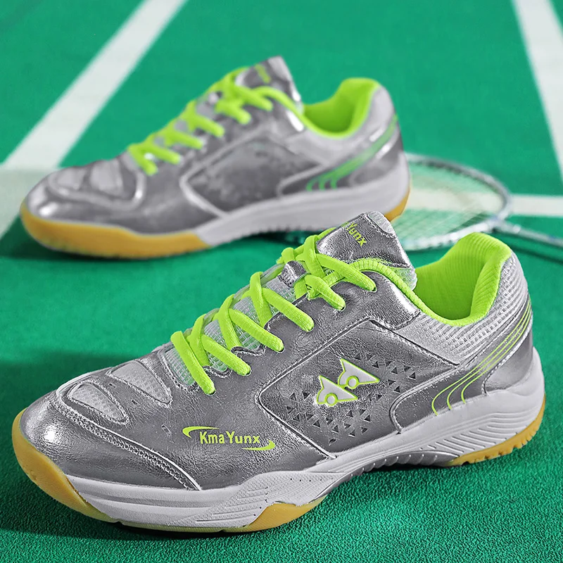 

Professional Badminton Shoes Unisex Wearable Table Tennis Shoes Men Women Non-Slip Court Shoes Couples Badminton Training