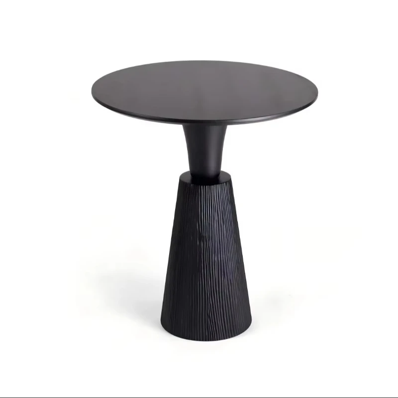 

Nordic solid wood oak coffee table modern design hotel reception room wooden hotel furniture