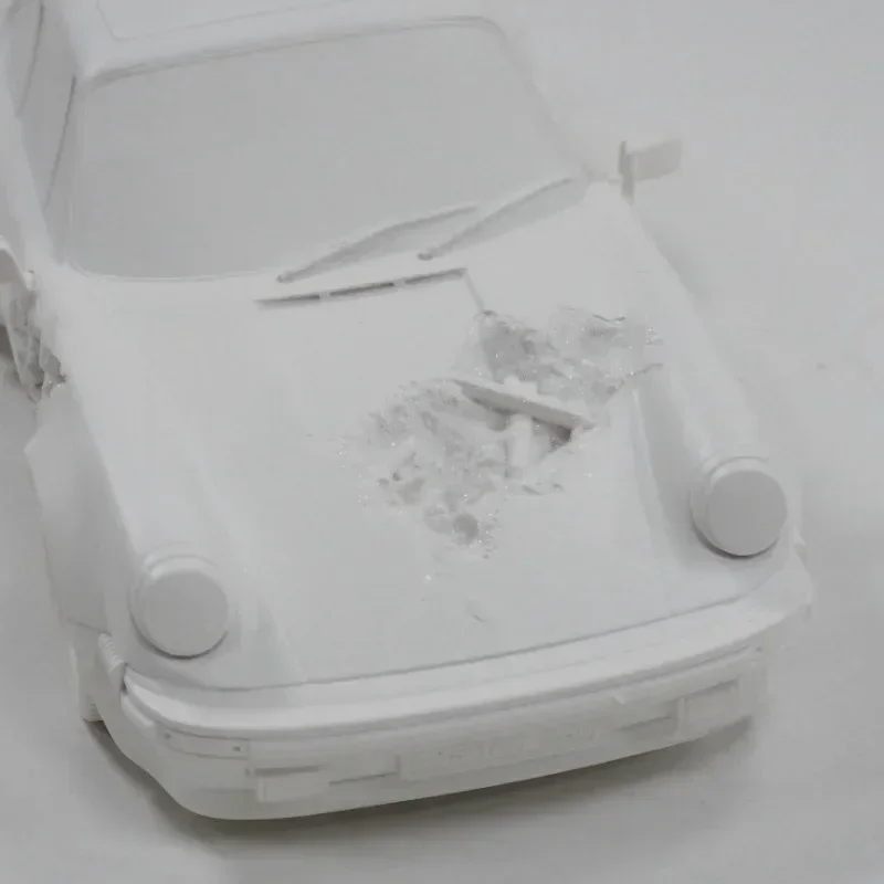 سيارة رياضية الشكل غرفة المعيشة جونغ الديكور الإبداعية الراتنج Eroded تمثال تمثال إكسسوارات ديكور منزلي زخرفة المنزل #4