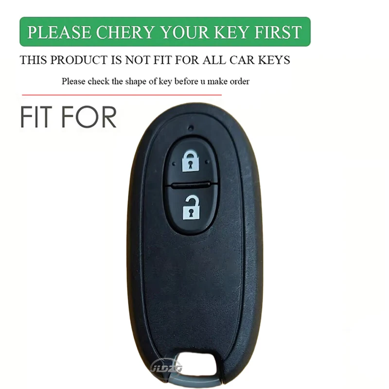 2 Buttons Car Key Case Cover Shell Fob For Suzuki Palette Solio MR Wagon Hustler Alto Lapin Every Spacia Protector Accessories