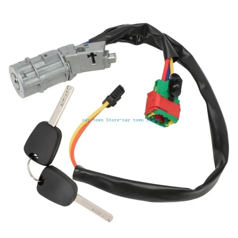 

RXJE Advanced Ignition Cylinder Starter Switch Lock Repair with Quick Install Suitable for C2 Vehicles 4162AH 4162AG N0501413