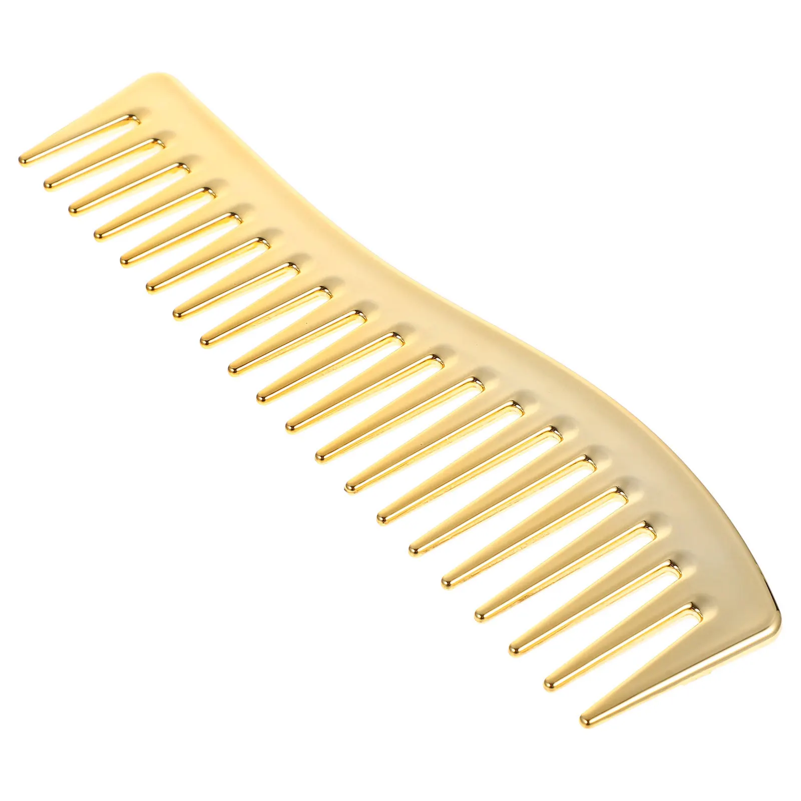 

Расческа для волос с широкими зубьями, мужская стильная конструкция для влажной и сухой парикмахерской, гладкая кожа головы, безопасный инструмент для укладки из материала премиум-класса