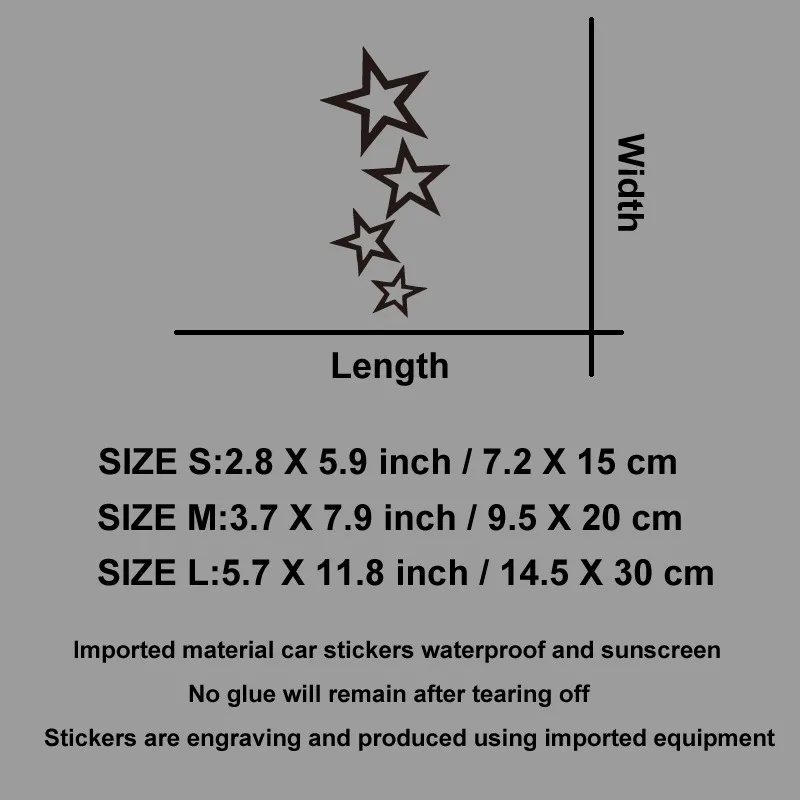 شارات رذاذ الذيل بأربع نجوم وملصقات إبداعية ومضحكة لمحبي الرسوم المتحركة وعشاقها، جودة عالية للدراجات النارية والشاحنات والسيارات
