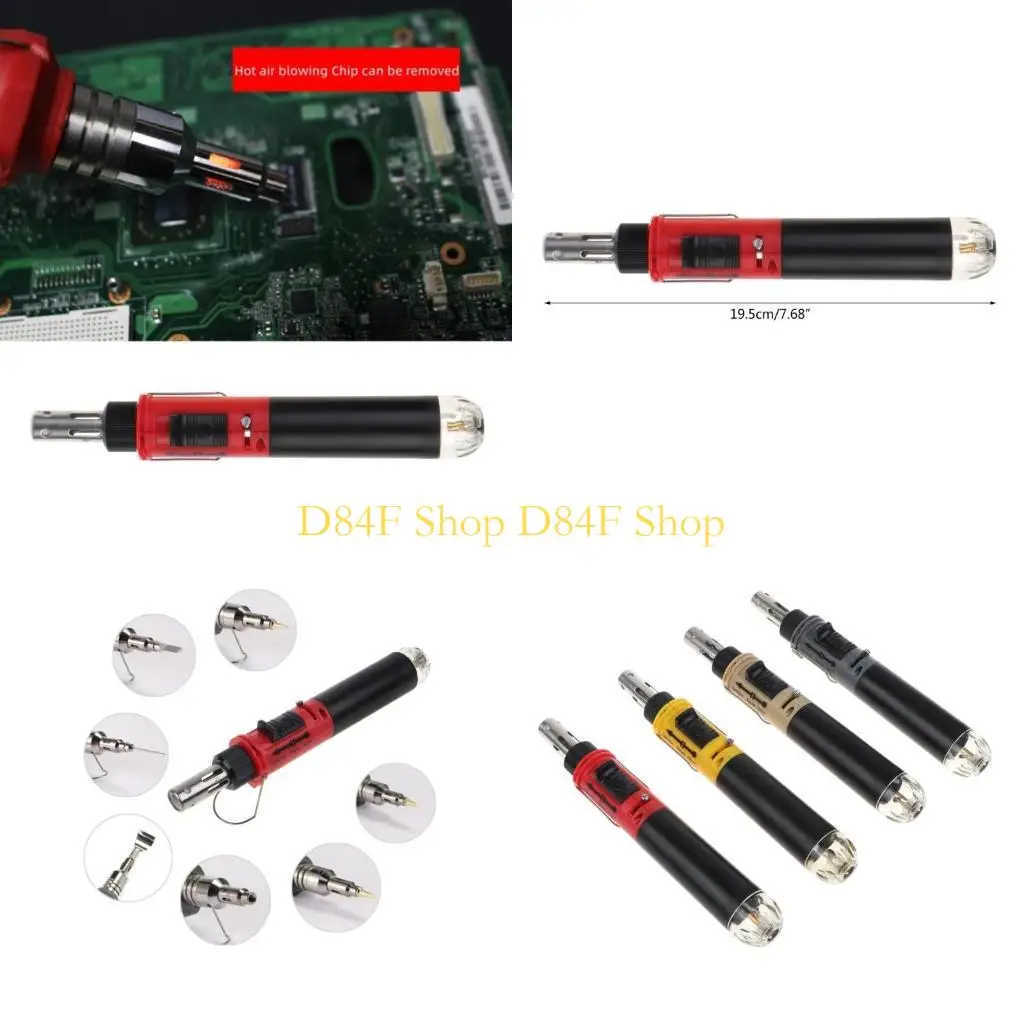 

D84F 10 in 1 Soldering Iron Set Automatic Ignition Profession Welding Torch Tool