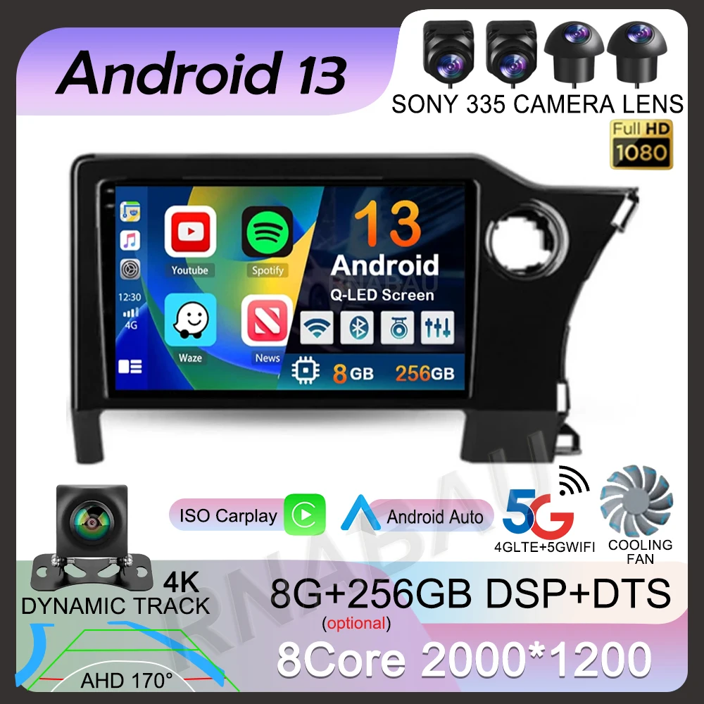 

Android 13 Carplay Auto For Toyota Noah 4 R90 2022 2023 Car Radio Multimedia Video Player GPS Navigation Autoradio Stereo Audio