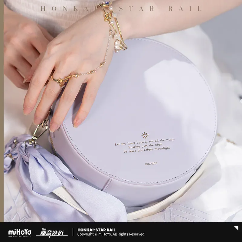 [Original] miHoYo Robin Bag Honkai Star Rail Robin Theme Series Umhängetasche Uniform Tasche Rucksack Messenger Bag Cosplay Weihnachtsgeschenk