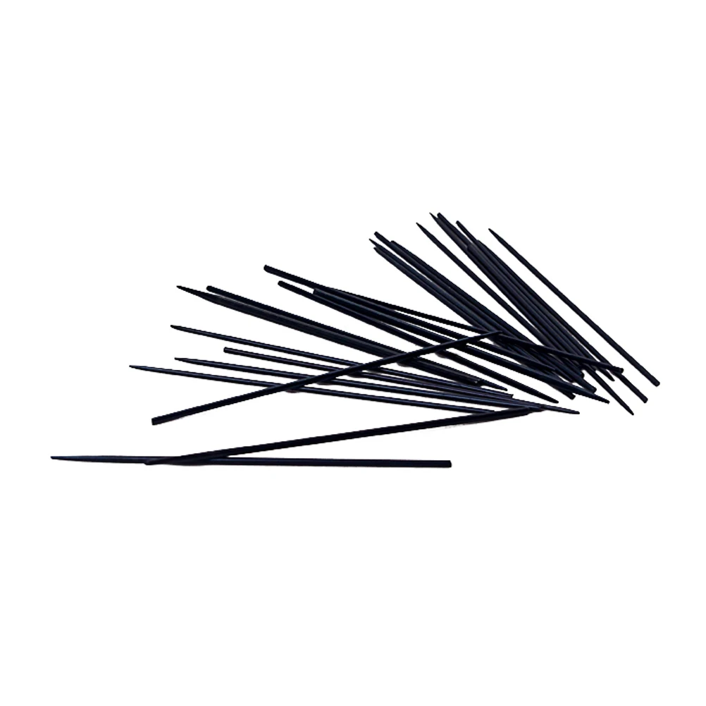 

24 Pcs Clarinet Repair Part Saxophone Spring Needle Pin Woodwind Instrument Black