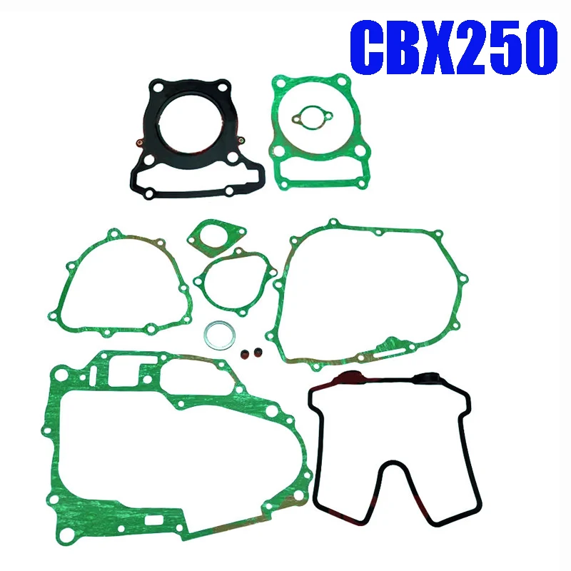 Kit de Juntas para Motocicleta Honda Sundiro Qjmotor Lifan XR250 TORNADO250 XLR250 CBX250, Junta de la Tapa del Cilindro del Cárter del Motor
