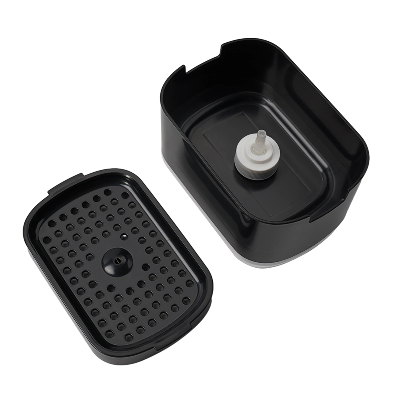Detergent Foam Box Soap Box Dispensing Box With Sponge Holder Hand Press Liquid Dispensing Box Liquid Soap Pump Box