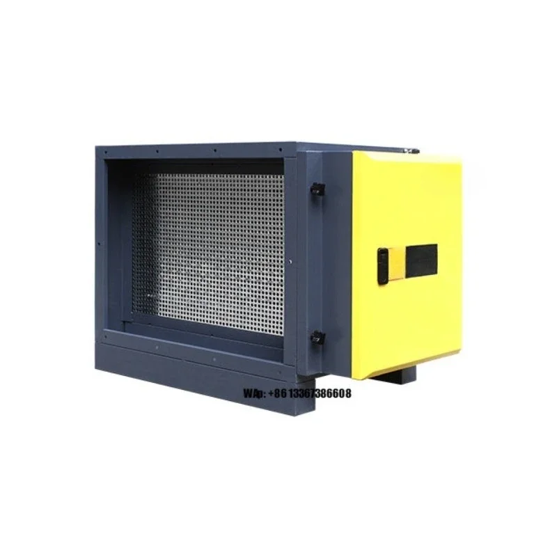 Purifier for Industrial and Kitchen Oil Fume Odour Grease Removal With 4000M3/h Air Flow Electrostatic Air Cleaner