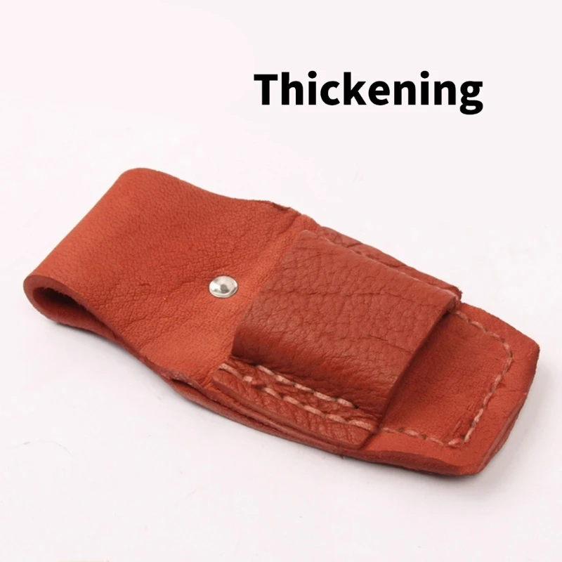 Leather Tool Pouches Holsters Holder Pocket Suitable for Scaffolding Wrench with Multiple Compartments and Carry Handle