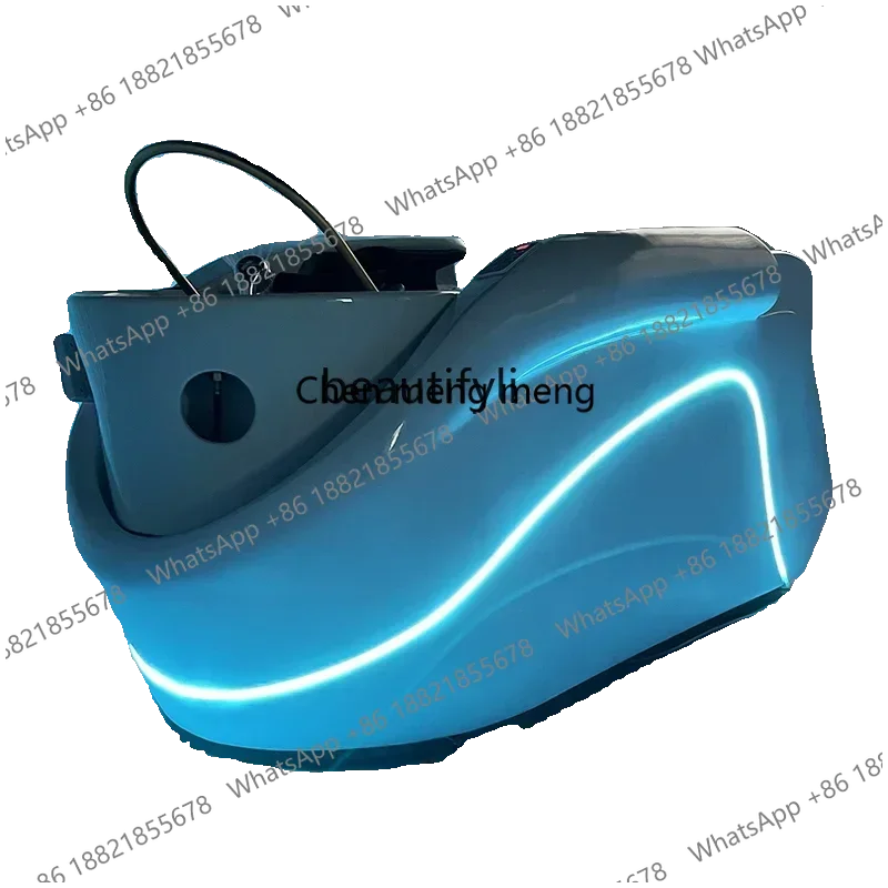 new High-End Automatic Intelligent Electric Massage Shampoo Bed Barber Shop Special Water Circulation Fumigation Head Therapy ss