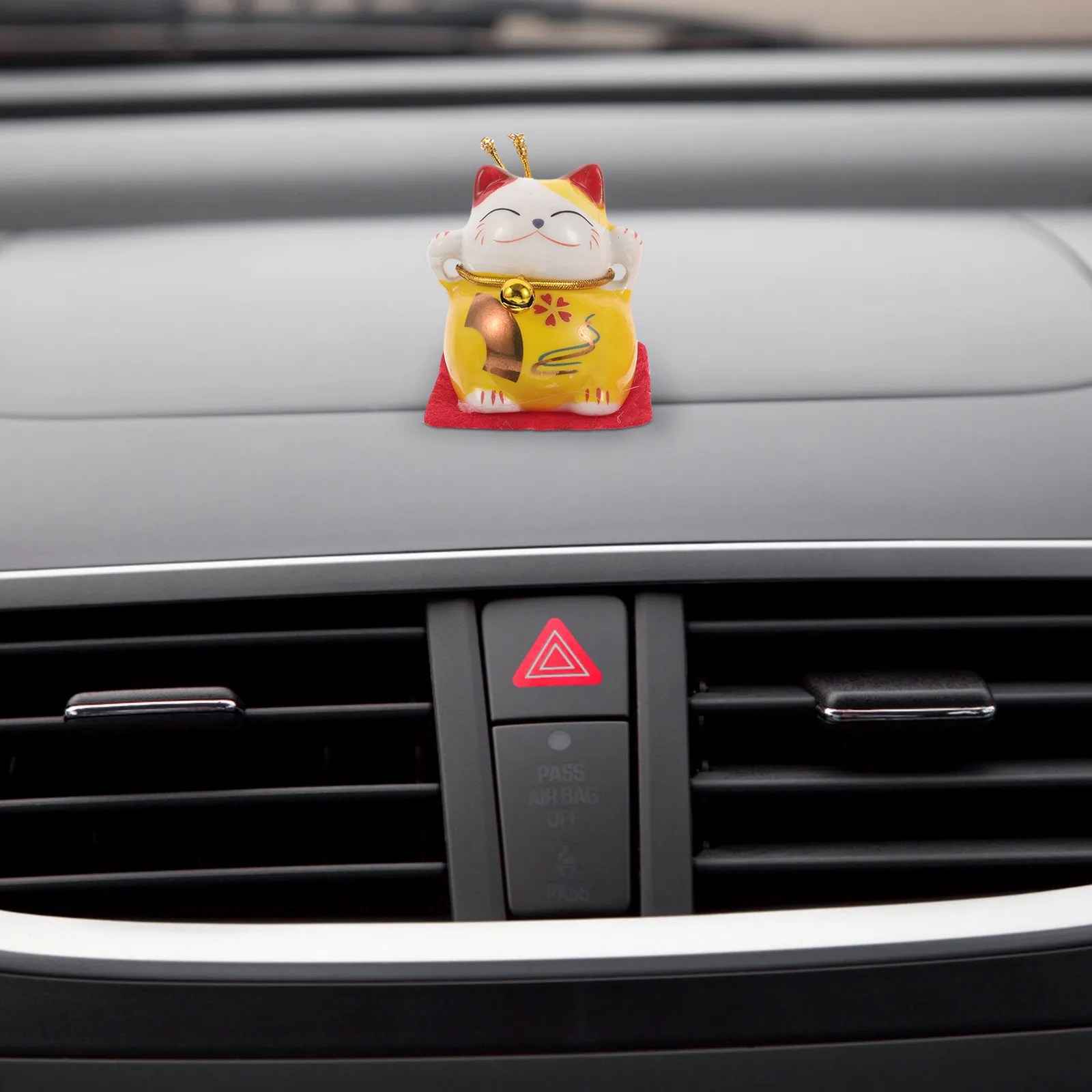 

Auspicious Cat Art Craft 5pcs Cat Decoration Cute Cat Tabletop Adornment for Home Car Desktop Decorative Accessory Gift