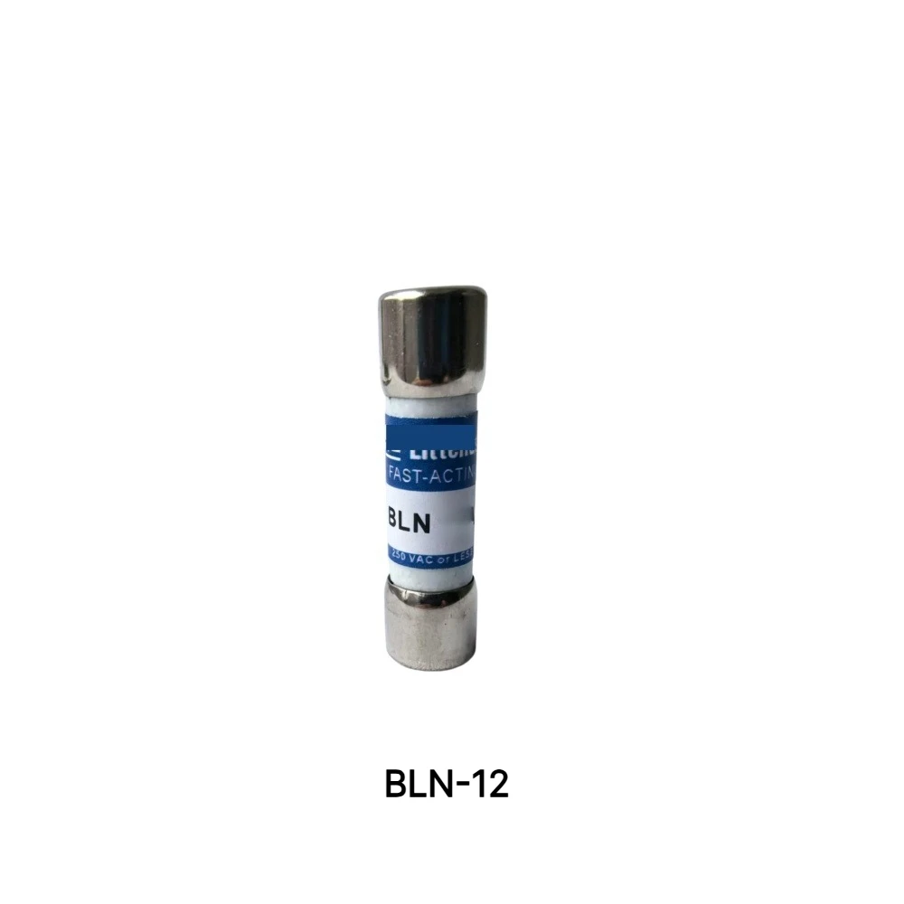 BLN-12 Fast Acting Cartridge Fuse, 12A 250V AC, 【10-Pack】 Per Pack OEM