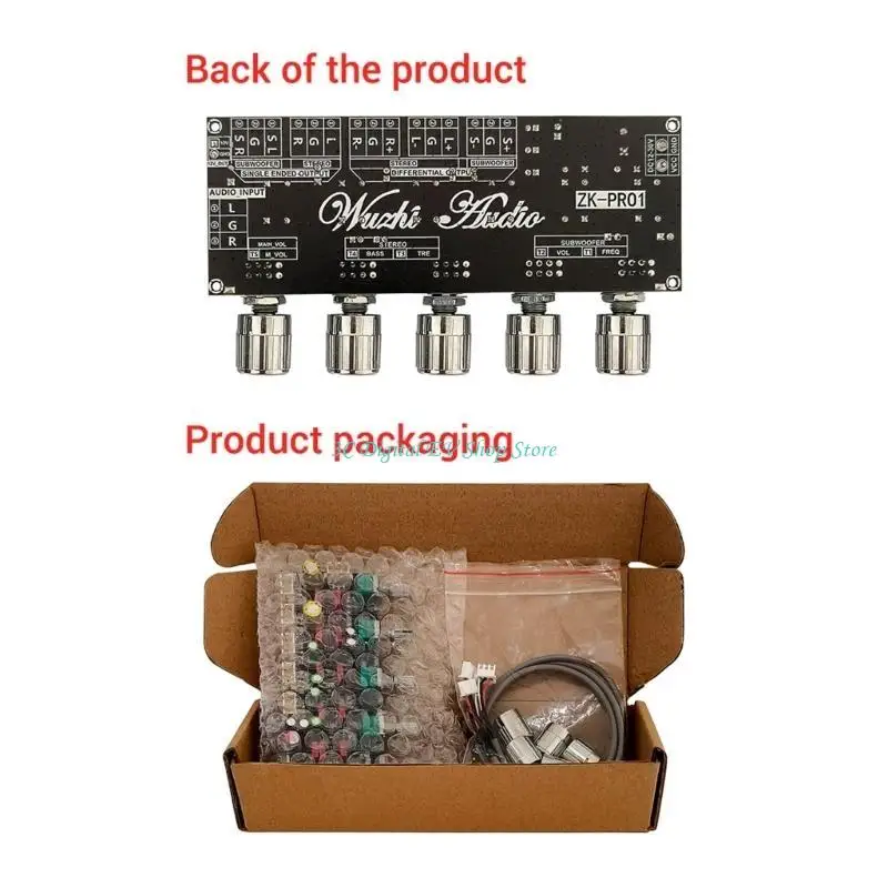 E74D Pro1 Hifi Preamp Tone Board لأنظمة الصوت المنزلية والمسارح المنزلية مع ضبط جيد للموسيقى والصوت البصري المذهل #5