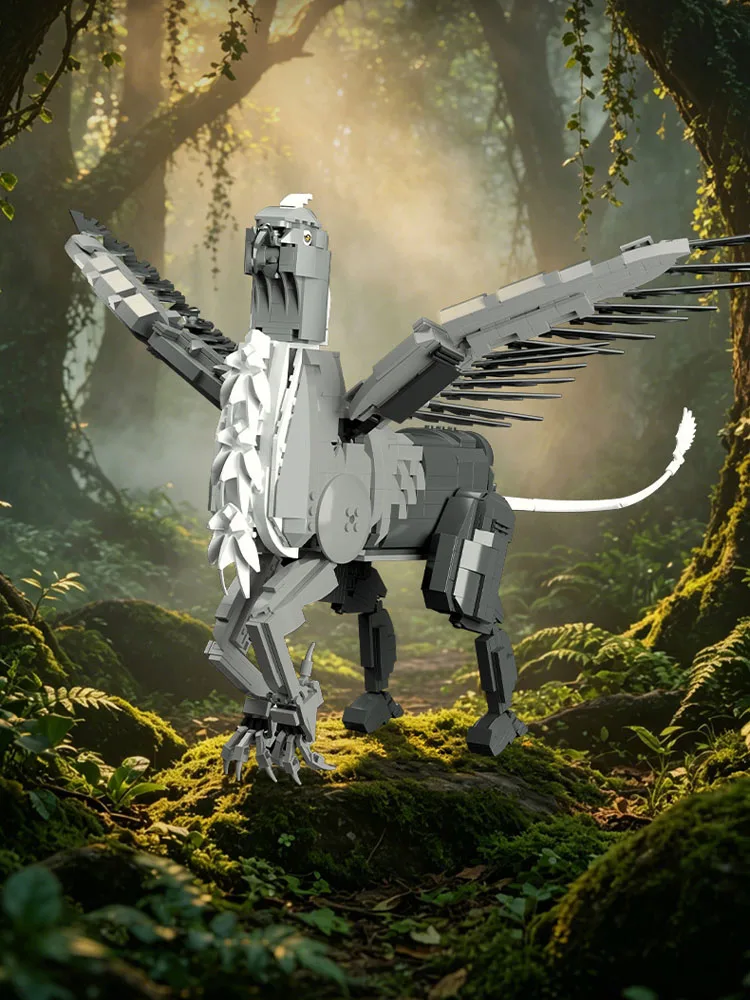 Idea Magic Movie Mythology Animals Images Buckbeak Baustein Hippogriff Modellbausätze Ziegel Konstruktionsspielzeug für Geschenke – Detail 1