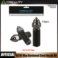 Creality K1 Nozzle Hardened Steel Nozzle,0.2/0.4/0.6/0.8 Ender 3 V3 KE Nozzle,for K1/K1MAX/Ender 3 V3 KE/CR 10 3d Printer Parts
