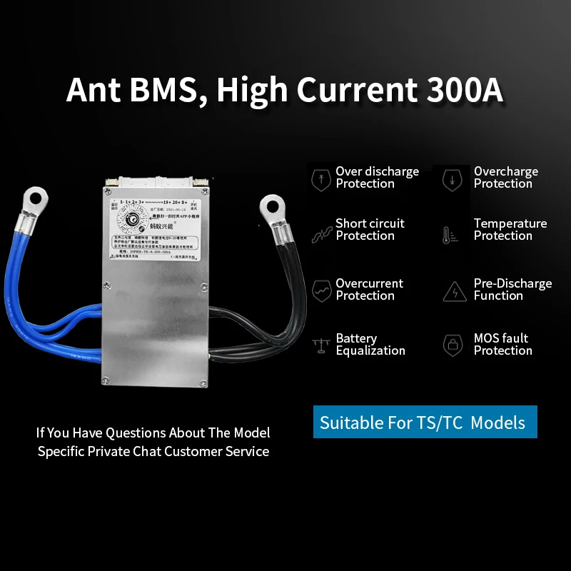 Batería de gran capacidad de 60V y 60Ah para Super SOCO TS, TC, Ant, BMS, reemplazo directo, Compatible con baterías duales, 60V, 55AH, 60a