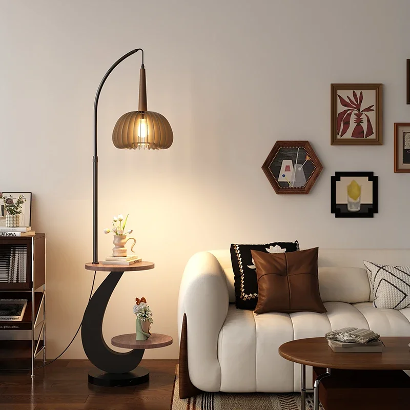 APRIL Contemporary Floor Lamp Luxury Living Room Bedroom Study Villa Hotel LED Retro Creativity Decorative Standing Light