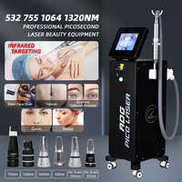 ADG Best Selling Picosecond Laser Beauty Machine  Freckle Removal Face Pigmentation Treatment Tattoo Eyebrow Q Switched Machine