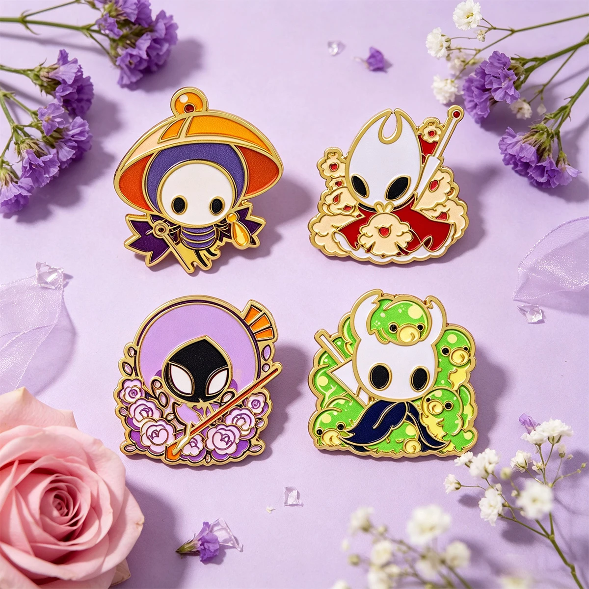 Cartoon Game Character Backpack Pins Brooches for Clothes Soft Enamel Pins Men Cute Badges Lapel Pins Jewelry Accessories view 6